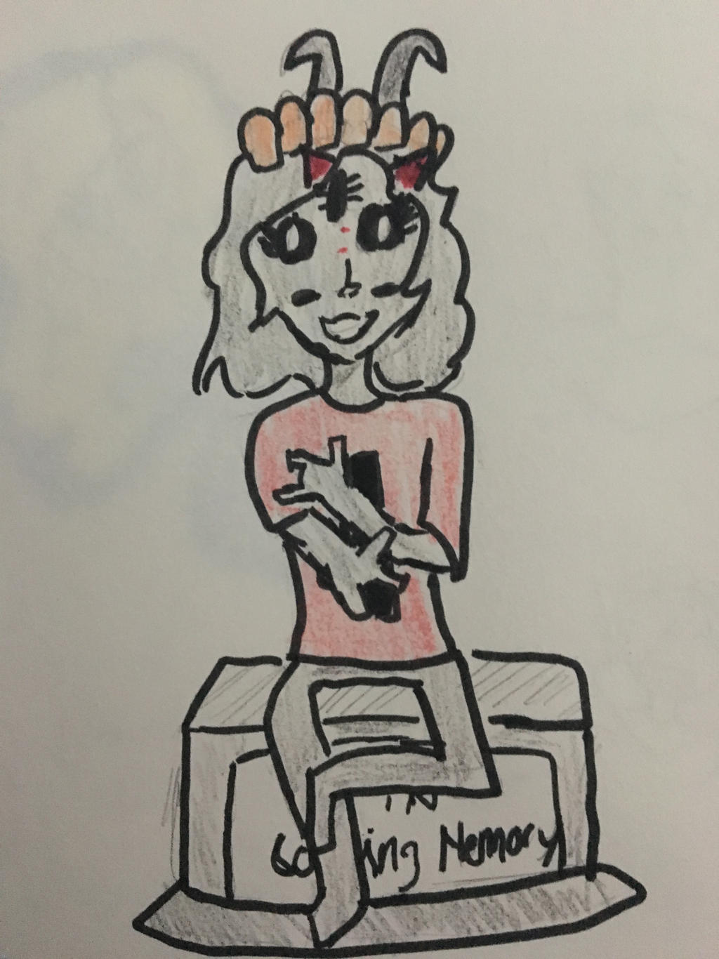 Grave girl DTIYS by hazelwolfmallark