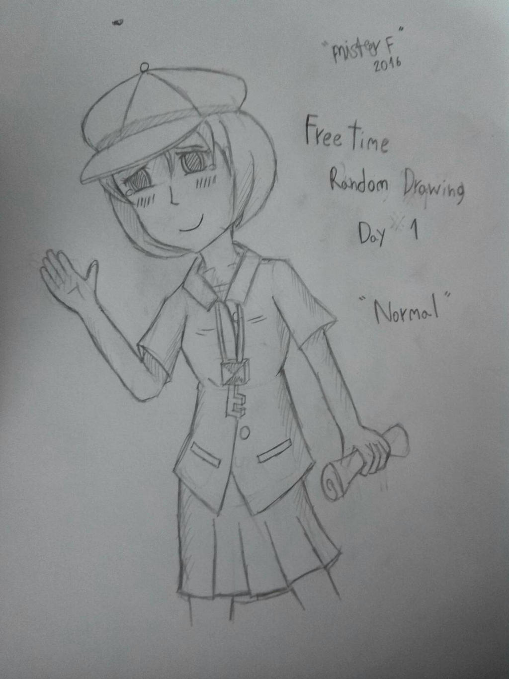 Free Time Drawing Random Day 1-Normal by DAMisterF on DeviantArt