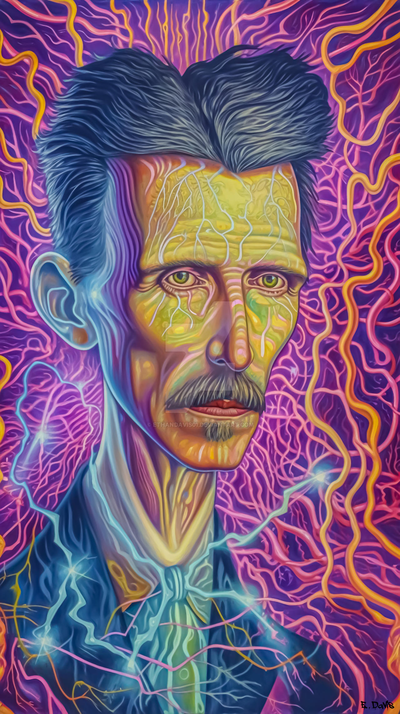Nikola Tesla by EthanDavis01 on DeviantArt