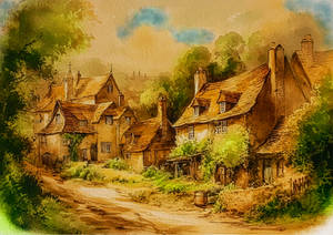 English country village