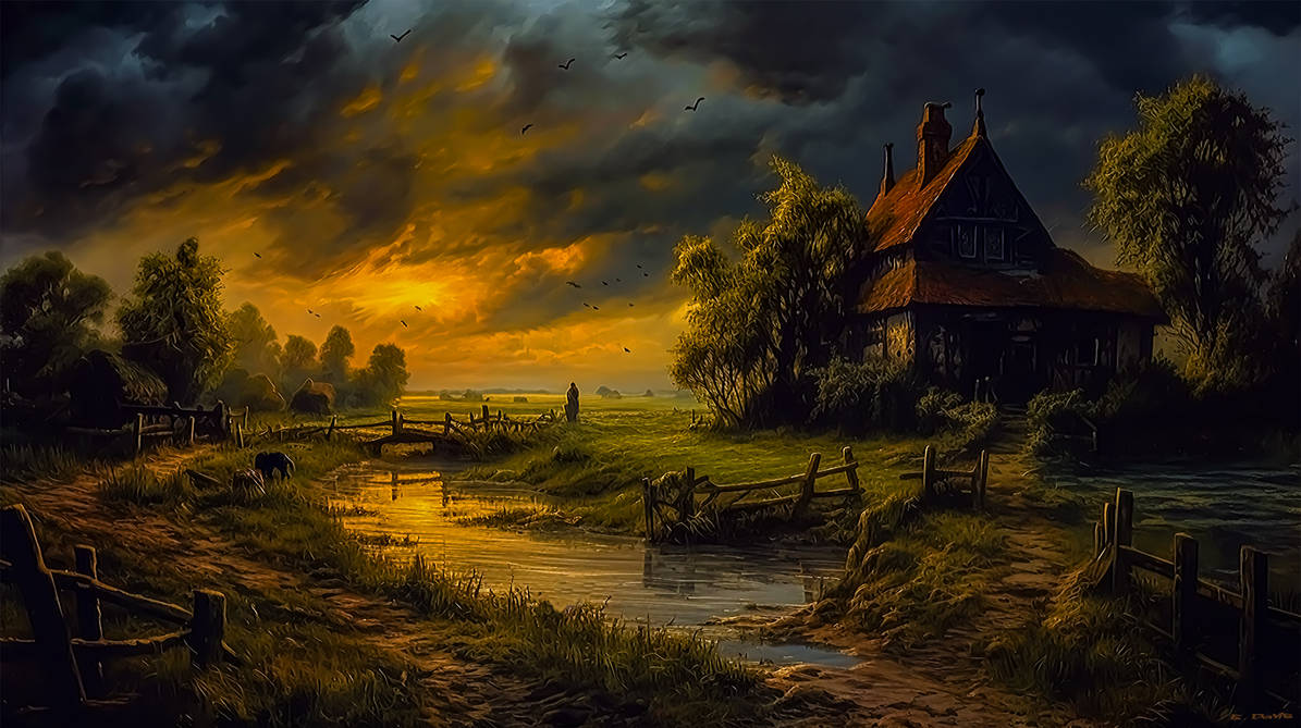 Dramatic landscape by EthanDavis01 on DeviantArt