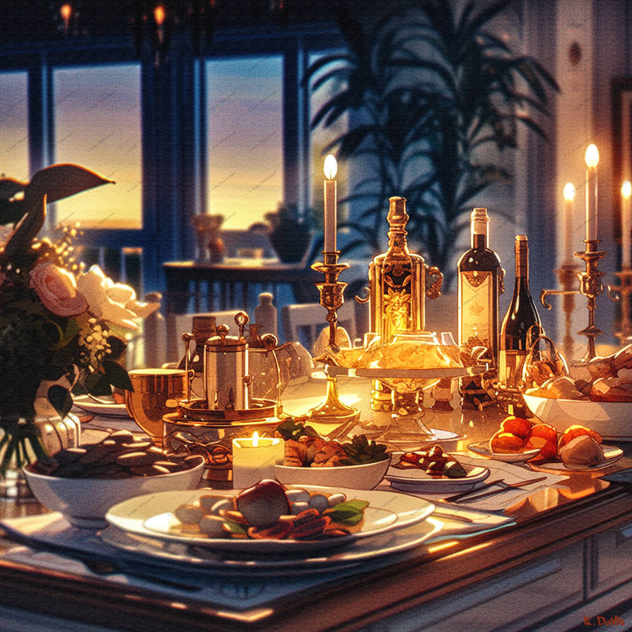 Good Evening Dinner | Anime | Manga style by EthanDavis01 on DeviantArt