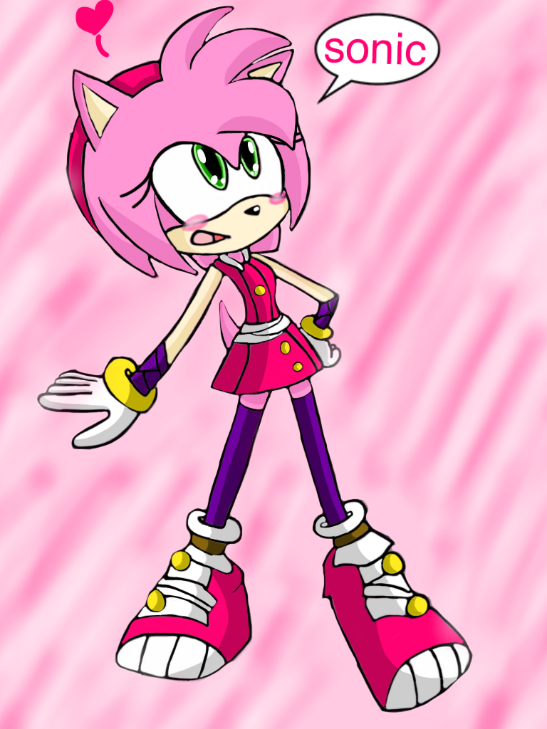 Sonic boom: Amy rose