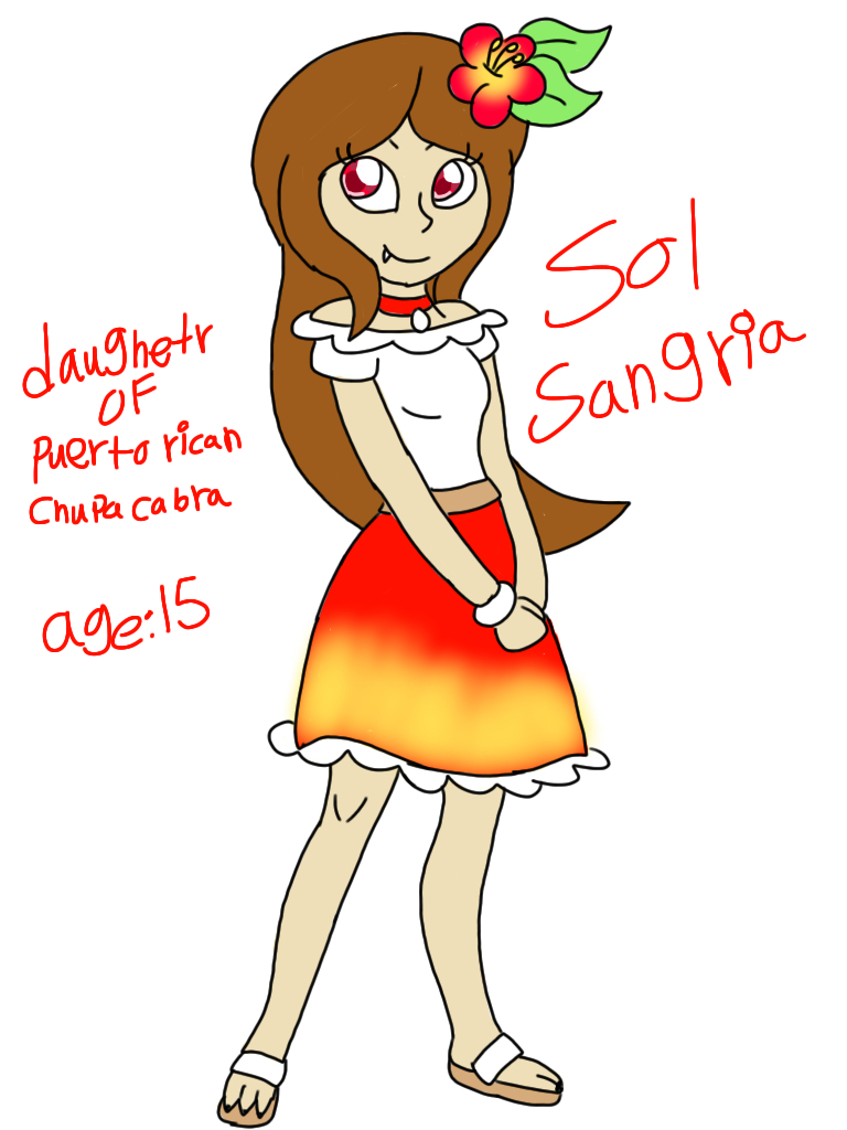 Monster high oc: Sol sangria 