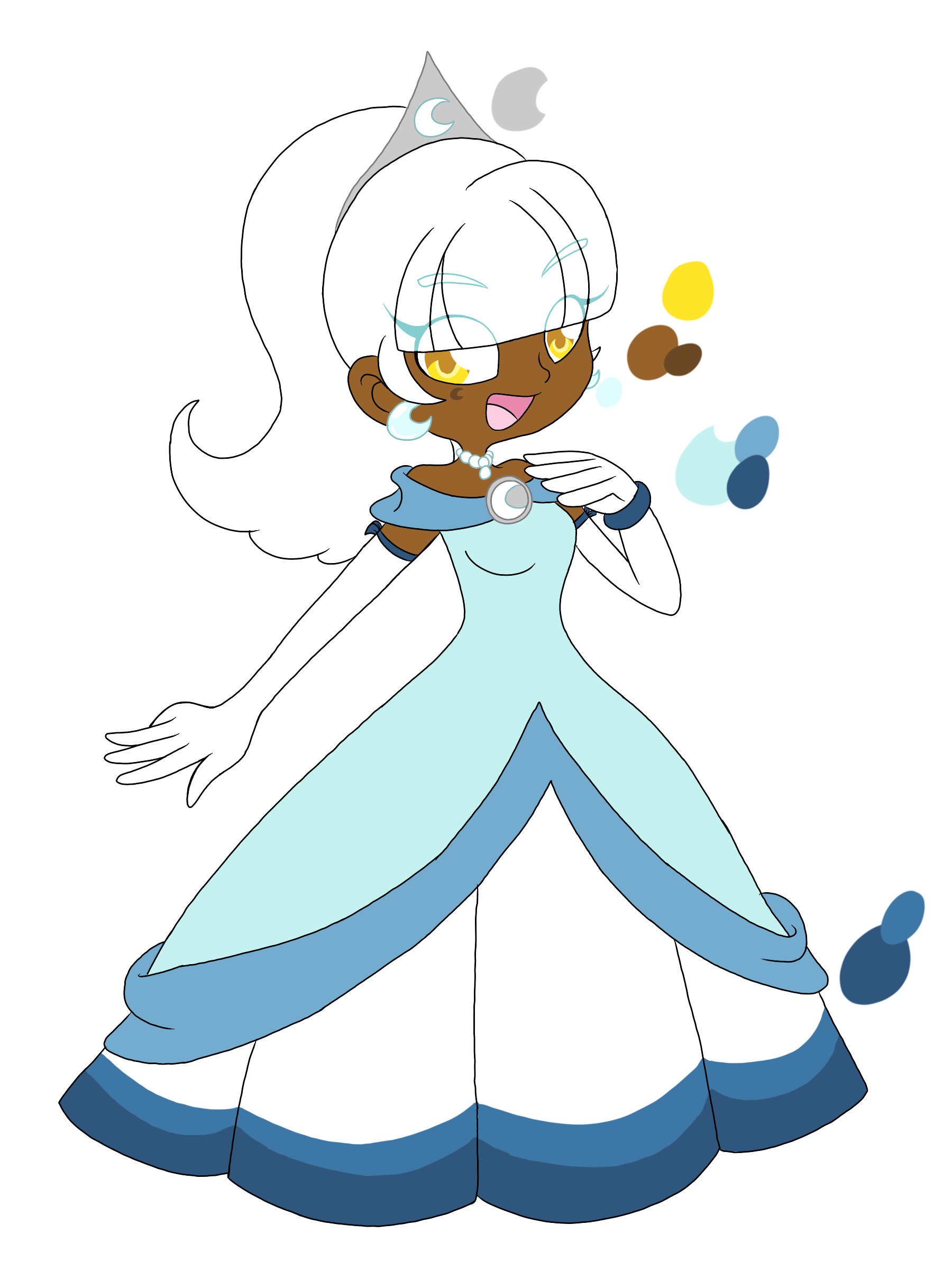 Mario oc: Princess Luna of light kingdom