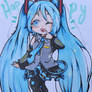 (FA) Hatsune Miku - HAPPY BIRTHDAY~!