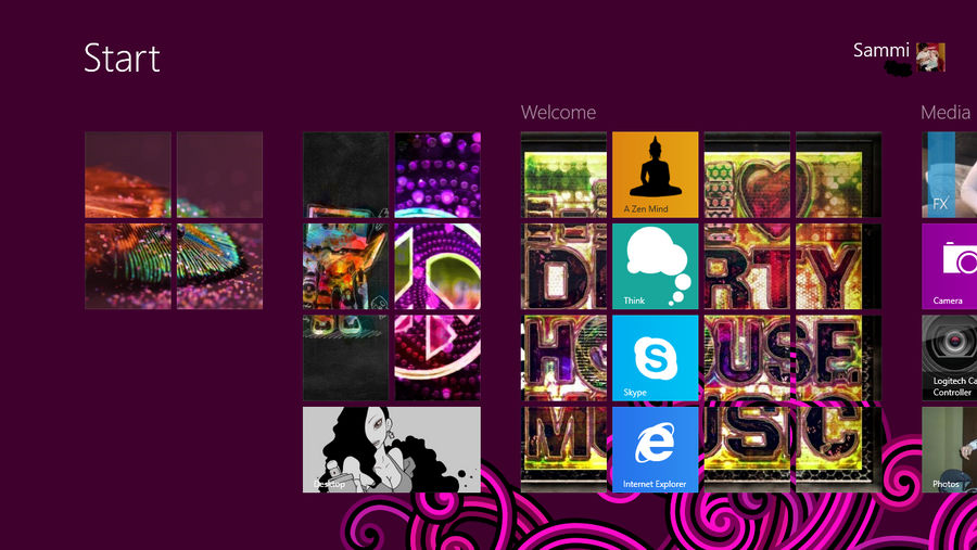 Windows 8 Desktop by sammi879 on DeviantArt