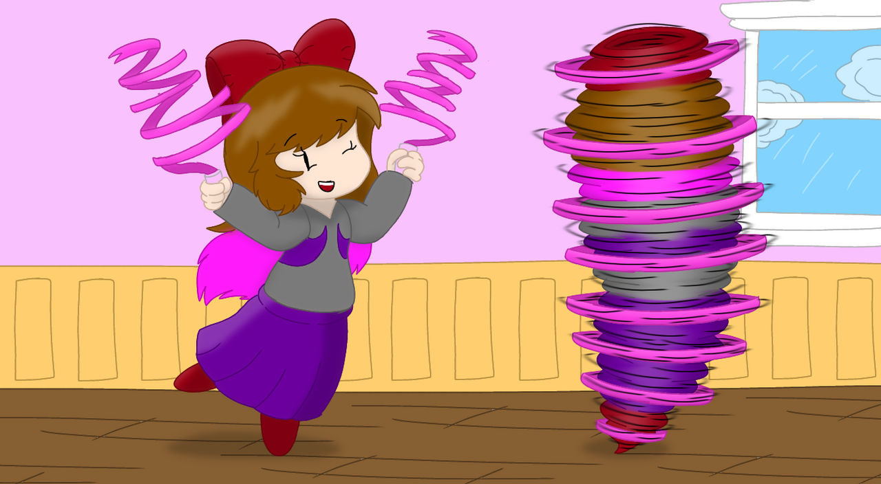 Relina Ribbon Spinning by RMSOlympic1935 on DeviantArt