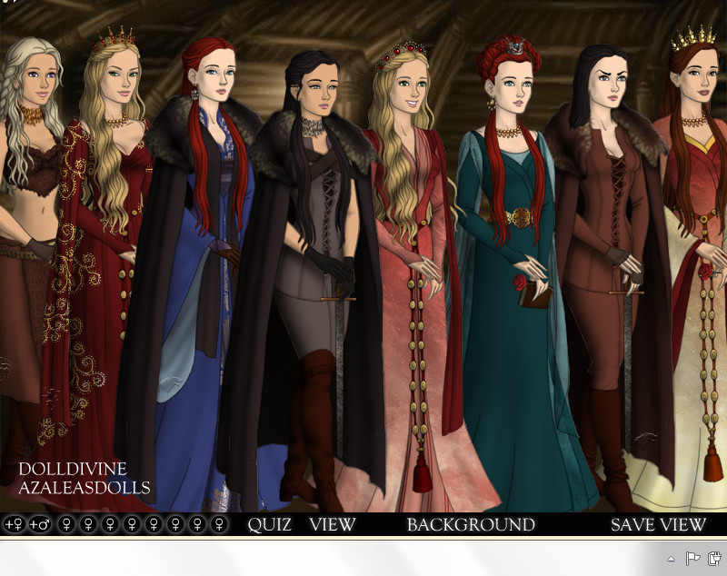 Game of Thrones Dress up Game