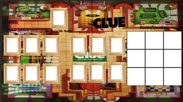 Your own Clue meme template