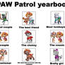 PAW Patrol yearbook meme