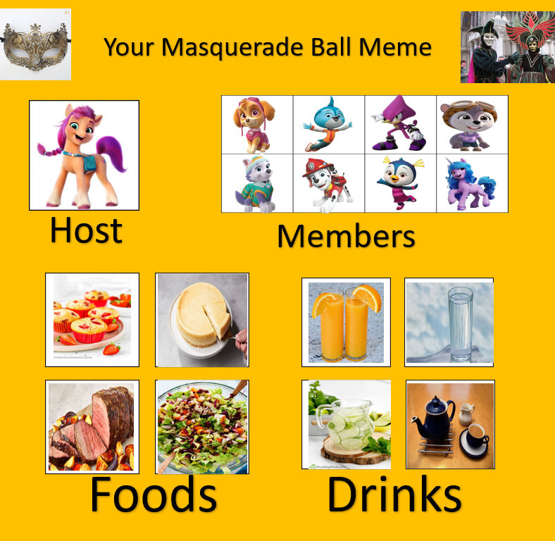 Sunny's Masquerade Ball Meme by Raul3452 on DeviantArt