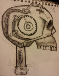 Steam Punk Skull