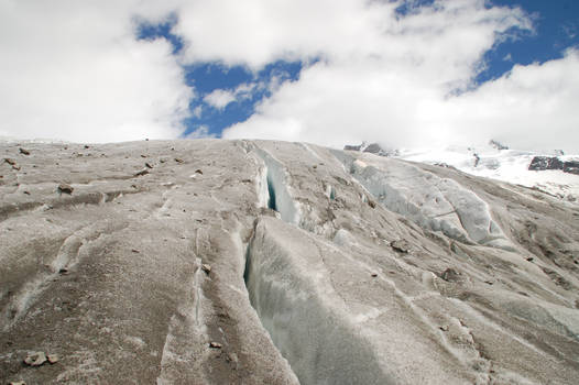 Gornergletscher 2 - Ice and sky