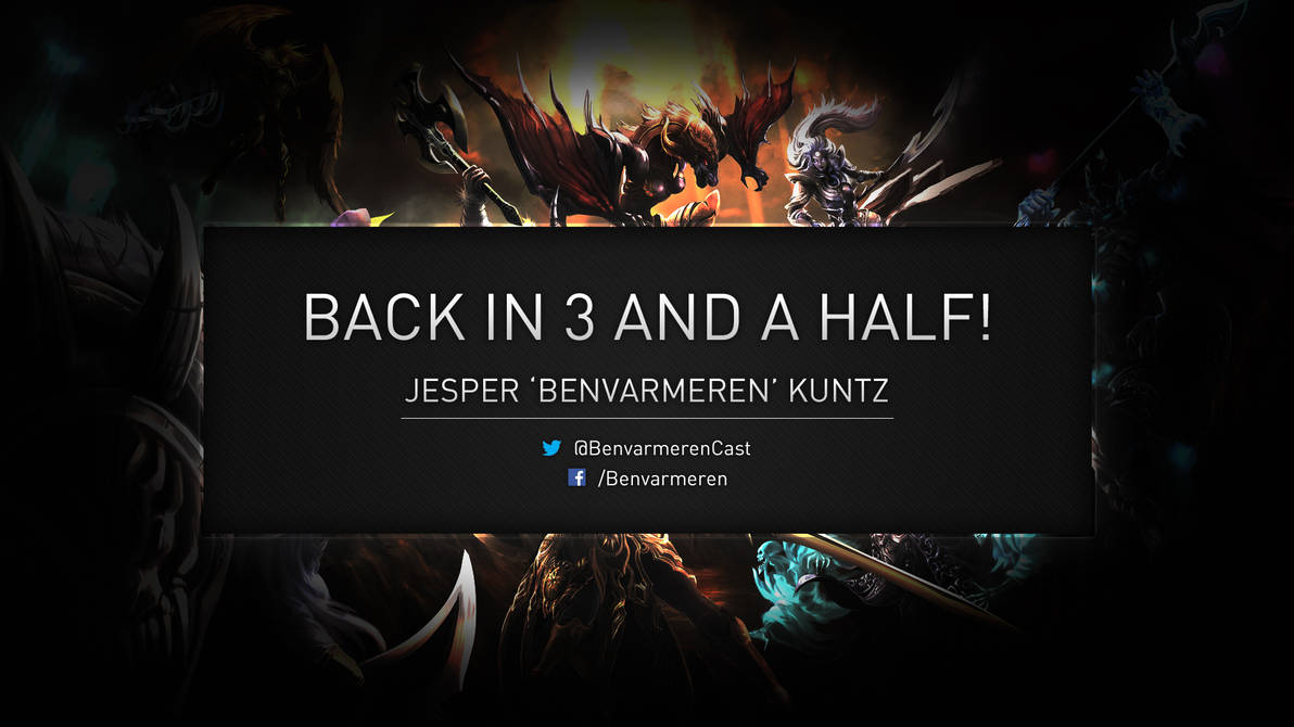 League of Legends - Streaming Break Screen by johnpnichols01 on DeviantArt
