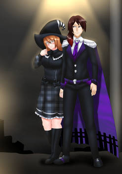 Leopoled and Lizzie (Halloween)