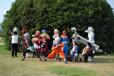 Naruto Group once more - Rimini Comix 2012