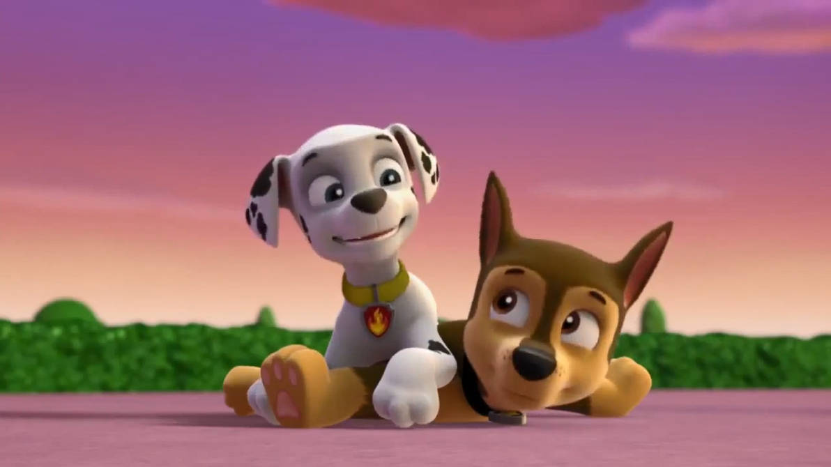 PAW Patrol S1 E16-Chase Marshall by GeeDiRosso on DeviantArt