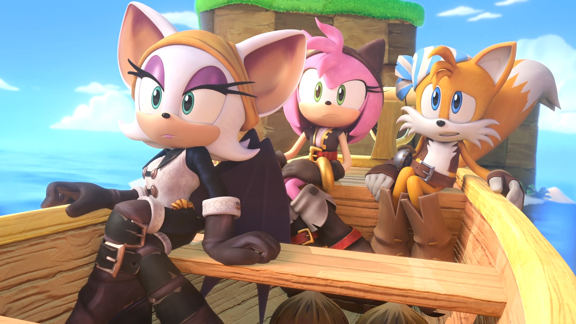 Sonic Prime S1 E7-Amy Rouge Tails by GeeDiRosso on DeviantArt