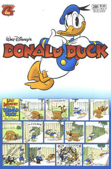 Donald Duck 1986 Issue 281 Cover