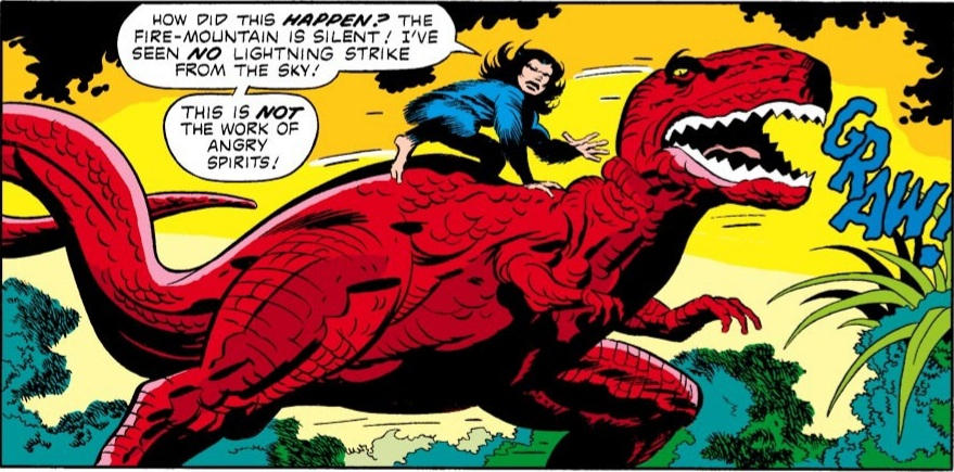 Devil Riding Dinosaur Devil Dinosaur 1978 1 (2) by GeeDiRosso on DeviantArt