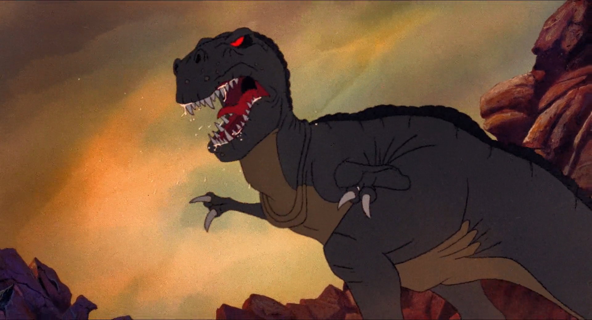 Land Before Time-Sharptooth 8 by GeeDiRosso on DeviantArt