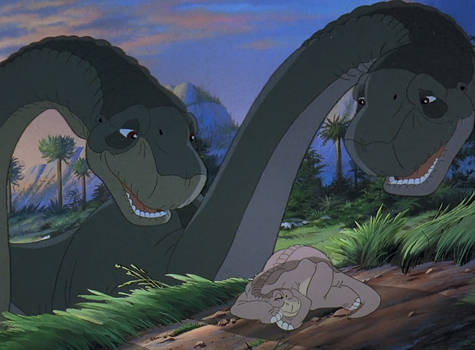 Land Before Time III-Grandma Grandpa Longneck 2