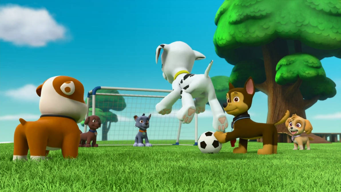 Paw Patrol S3 E3-Chase Marshall by GeeDiRosso on DeviantArt