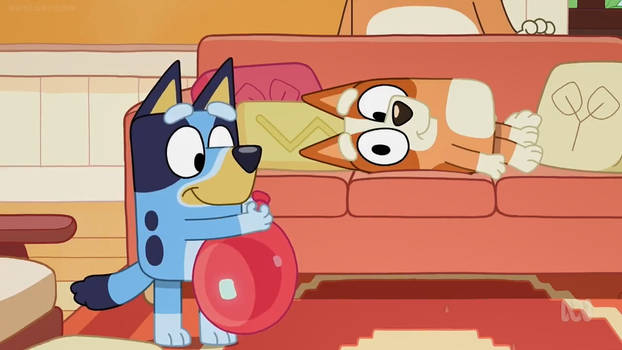 Bluey Backwards Similar Art to