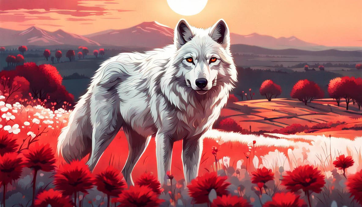 white wolf by GeeDiRosso on DeviantArt