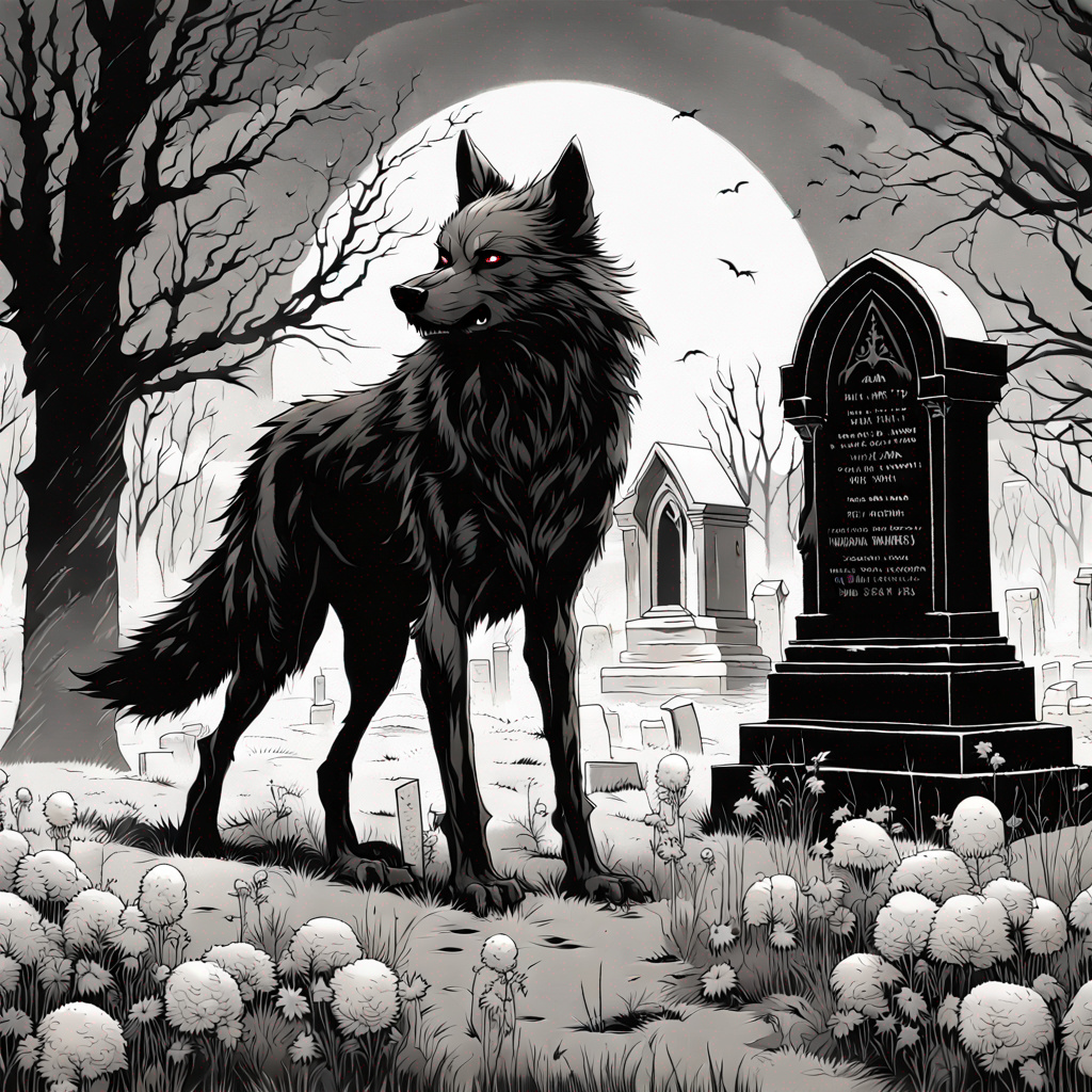 gothic horror Wolf by GeeDiRosso on DeviantArt