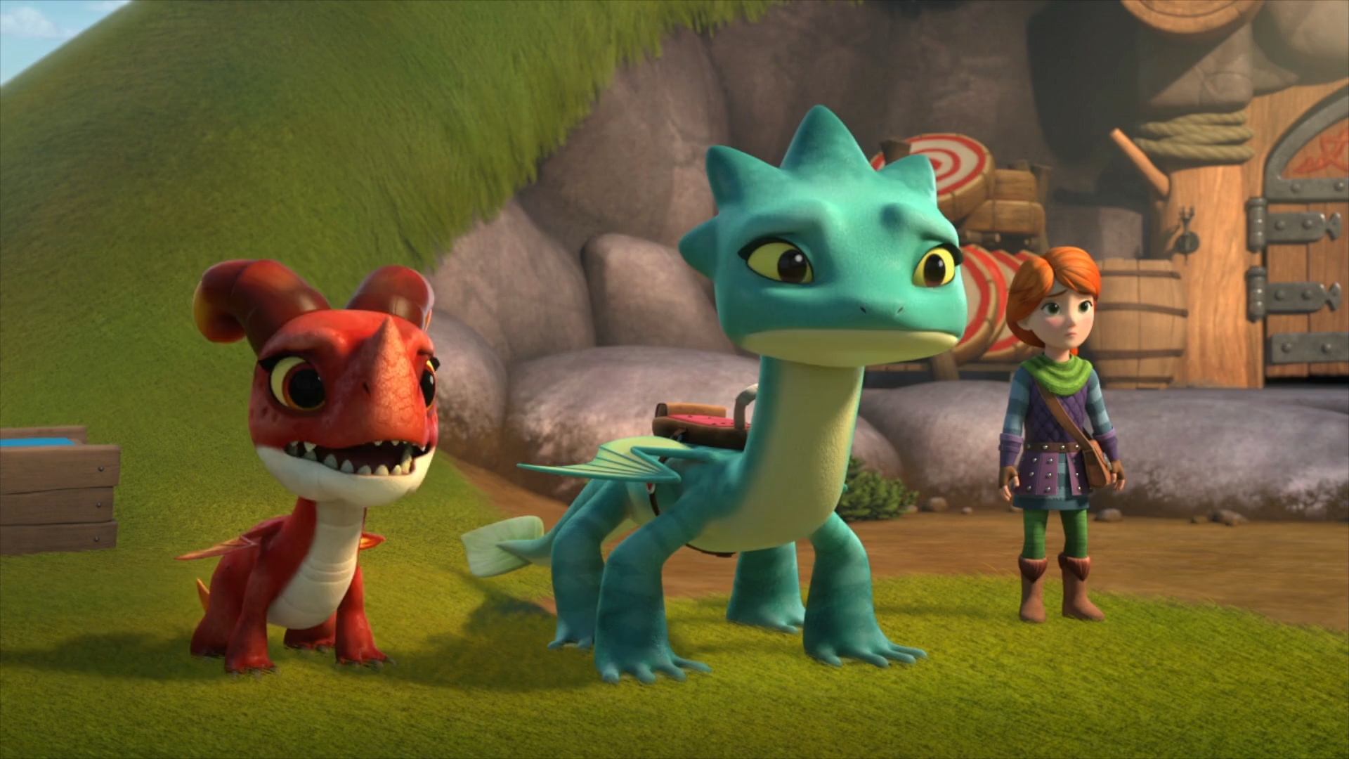 Aggro Side View Rescue Riders Dragons Rescue Riders S5 E3-Aggro Summer by GeeDiRosso on DeviantArt