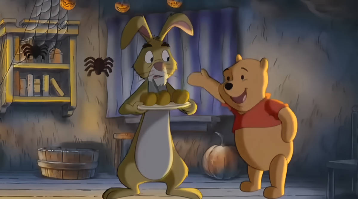 Pooh Hello Rabbit Pooh's Heffalump Halloween-Pooh Rabbit 2 by GeeDiRosso on DeviantArt