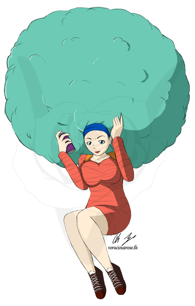 Bulma's Hair Vore