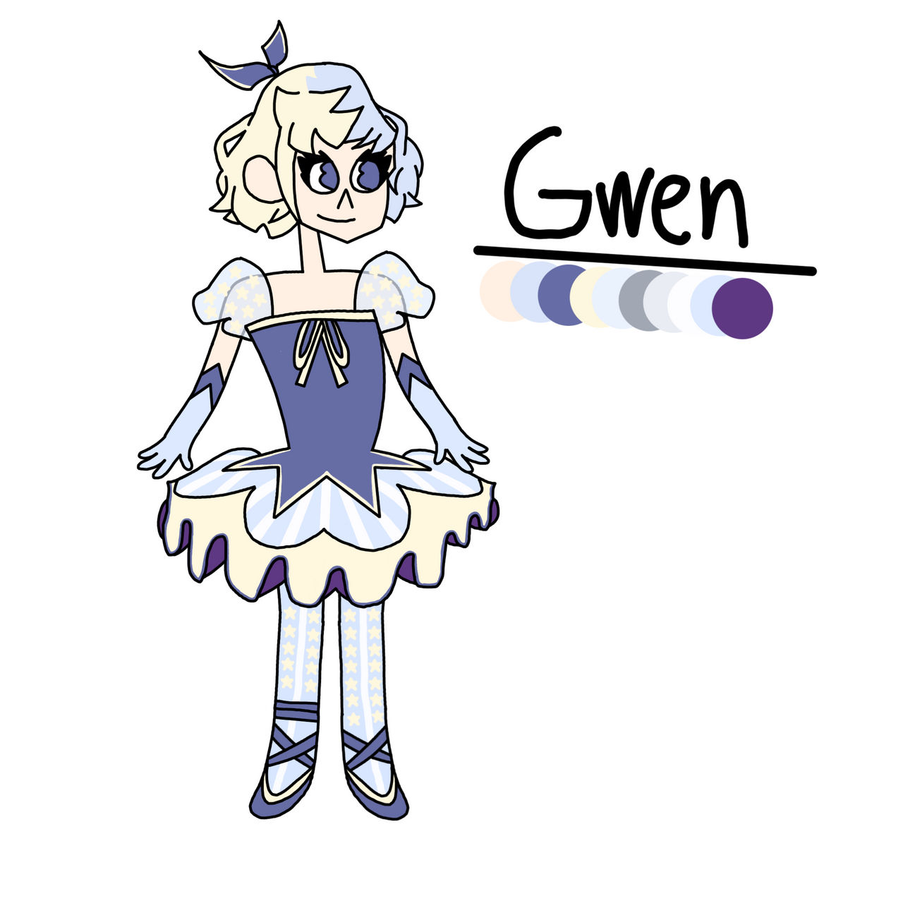 Gwen (Reference Sheet) by YeagarTheDrake on DeviantArt