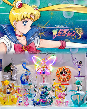 SHFiguars Sailor Moon S Collection.