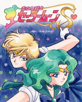 Sailor Uranus and Sailor Neptune