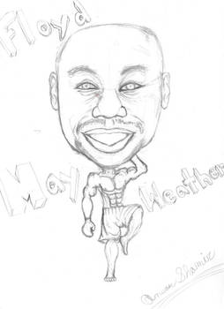 Floyd Mayweather Caricature