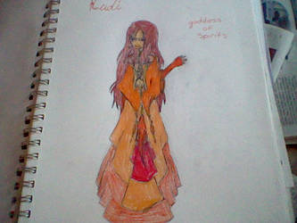 Rudi the goddess of spirits