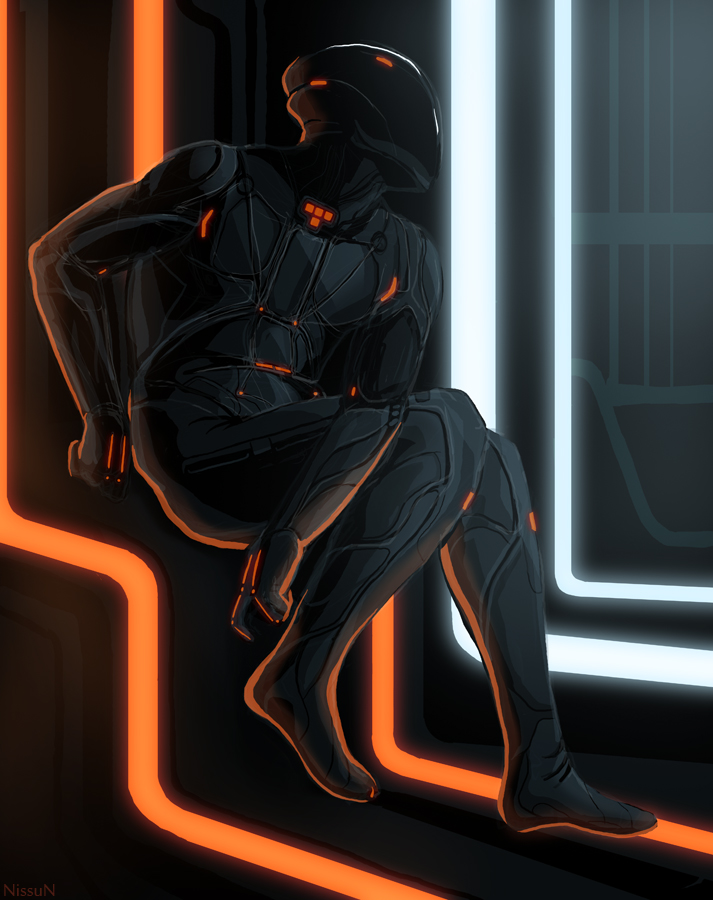 Rinzler, sitting