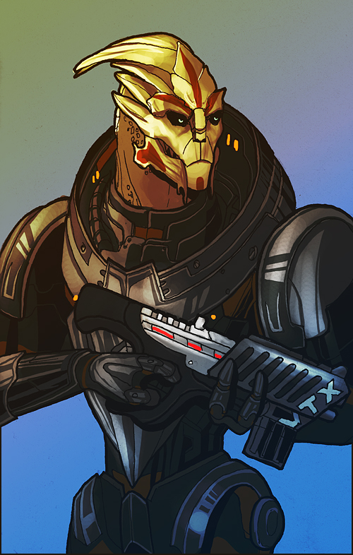 Turian Soldier with Tempest