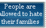 Stamp: Anti-family