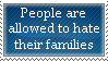 Stamp: Anti-family