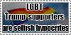 Stamp RQ: LGBT Trump supporters