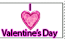 Stamp: I love Valentine's Day