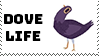 Stamp: Dove life