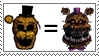 Stamp: Goldie is N Fredbear by Azrael-Legna