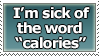 Stamp: OMG dat has calories by Azrael-Legna