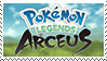 Stamp: Pokemon Legends Arceus