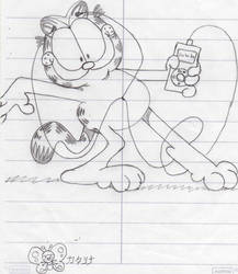 Garfield y el iPod